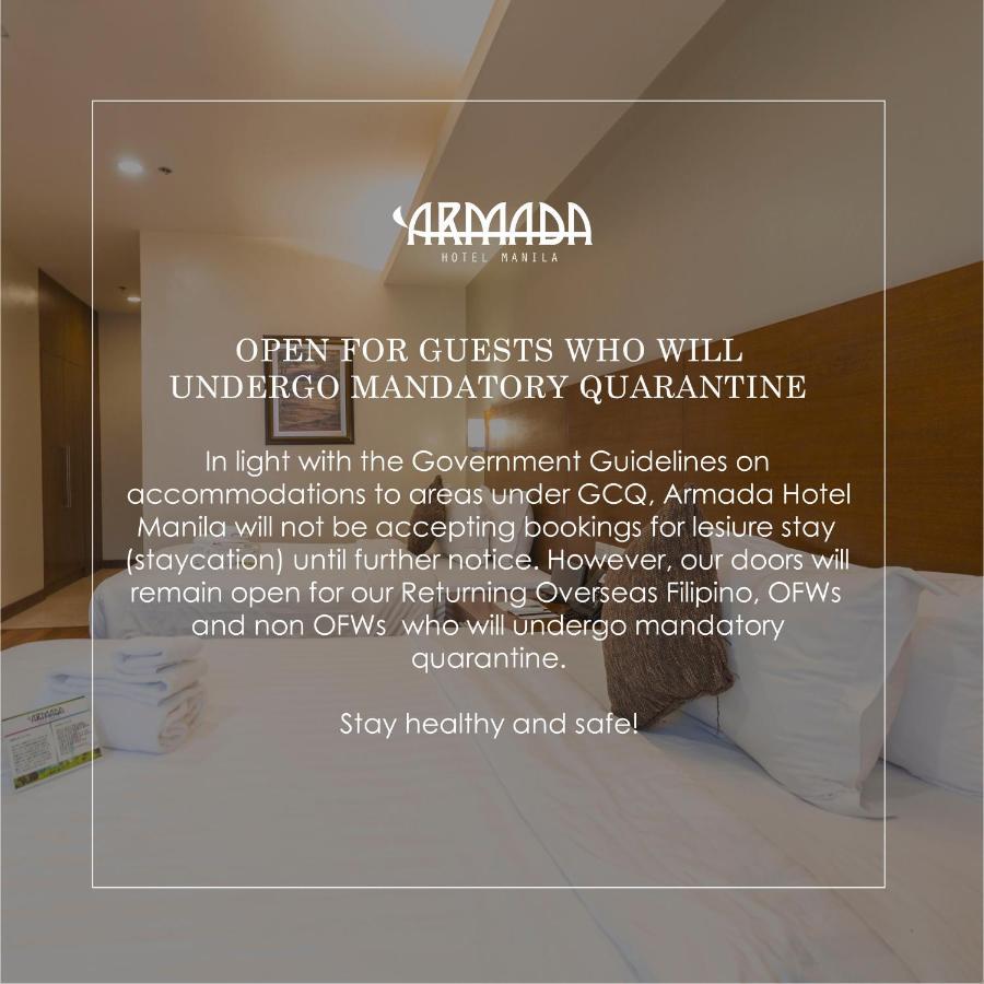 Armada Hotel Manila Ngoại thất bức ảnh